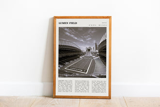 Lumen Field Wall Art Lumen Field Poster Black White Poster  Poster Art Gift 1665386545