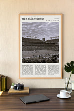 M&T Bank Stadium Wall Art Poster M T Bank Stadium Black White Poster  Poster Art Gift 1665474023