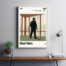 Mad Men Poster, Mad Men Movie, Matthew Weiner Film, Retro Movie Poster, Vintage, Modern Vintage, Movie Poster, Minimal Movie Art 1