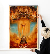 Mad Max Fury Road Graphic Design Interceptor Artwork Immortan Joe Alternative Post Apocalyptic Movie Poster High Quality Canvas Cloth 1636912429