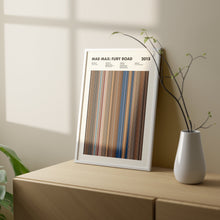 Mad Max Fury Road Movie Barcode Print, Mad Max Print, Mad Max Poster, Mad Max Fury Road Wall Art, Movie Buff Gifts, Film Student Gifts 1617481760