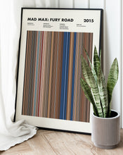 Mad Max Fury Road Movie Barcode Print, Mad Max Print, Mad Max Poster, Mad Max Fury Road Wall Art, Movie Buff Gifts, Film Student Gifts 1617481760