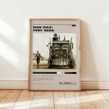 Mad Max Fury Road Poster, Charlize Theron Wall Art, Minimalist Wall Decor, Charlize Theron Film Print, Gift for Movie Lovers 1749178145