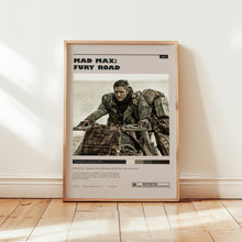 Mad Max Fury Road Poster, Tom Hardy Wall Art, Minimalist Wall Decor, Charlize Theron Film, Gift for Movie Buffs 1749178585