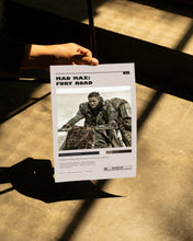 Mad Max Fury Road Poster, Tom Hardy Wall Art, Minimalist Wall Decor, Charlize Theron Film, Gift for Movie Buffs 1749178585