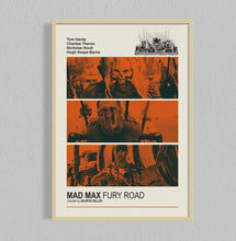 Mad Max Mid Century Movie Poster  Film Posters  Minimalist Movie Poster    Wall Art Poster 976181507