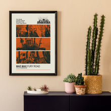 Mad Max Mid Century Movie Poster  Film Posters  Minimalist Movie Poster    Wall Art Poster 976181507