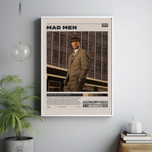 Mad Men Poster, Matthew Weiner, Minimalist Tv Series, Tv Series Poster