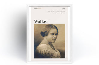 Madam C. J. Walker Poster Wall Art Quote African American entrepreneur, political social activist  Poster Art Gift 1565712417 1093