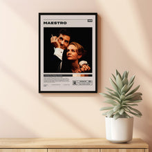 Maestro Movie Poster, Bradley Cooper, Minimalist Movie Poster