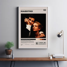 Maestro Movie Poster, Bradley Cooper, Minimalist Movie Poster