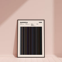 Magnolia Movie Barcode Print, Magnolia Print, Magnolia Poster, Magnolia Wall Art, Magnolia Frames Print, Movie Buff Gifts 1632404538
