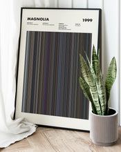 Magnolia Movie Barcode Print, Magnolia Print, Magnolia Poster, Magnolia Wall Art, Magnolia Frames Print, Movie Buff Gifts 1632404538