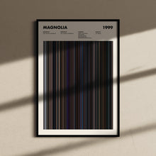Magnolia Movie Barcode Print, Magnolia Print, Magnolia Poster, Magnolia Wall Art, Magnolia Frames Print, Movie Buff Gifts 1632404538