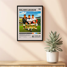 Major League Poster, David S. Ward, Minimalist Movie Poster