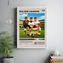 Major League Poster, David S. Ward, Minimalist Movie Poster