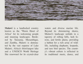 Malawi Wall Art  Poster Malawi Africa Black White Poster  Poster Art Gift 1687883942