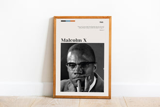 Malcolm X Wall Art Poster Malcolm X Vintage Antique Poster Fine Art  Poster Art Gift 1640482841