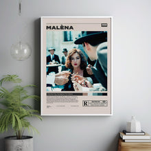 Malena Movie Poster, Giuseppe Tornatore, Minimalist Movie Poster