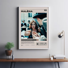 Malena Movie Poster, Giuseppe Tornatore, Minimalist Movie Poster