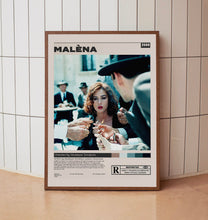 Malena Movie Poster, Giuseppe Tornatore, Minimalist Movie Poster