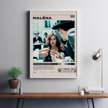 Malena Movie Poster, Malèna, Giuseppe Tornatore, Minimalist Movie Poster, Vintage Retro Art Movie Poster