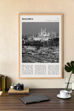 Mallorca Wall Art Poster Black White Mallorca Spain Poster  Poster Art Gift 1628651058