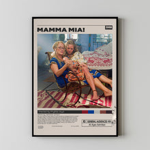 Mamma Mia! Poster, Phyllida Lloyd, Minimalist Movie Poster, Vintage Retro Art