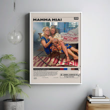 Mamma Mia! Poster, Phyllida Lloyd, Minimalist Movie Poster, Vintage Retro Art