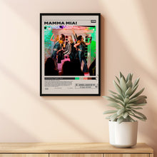 Mamma Mia! Poster, Phyllida Lloyd, Minimalist Movie Poster, Vintage Retro Art1