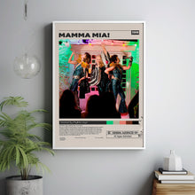 Mamma Mia! Poster, Phyllida Lloyd, Minimalist Movie Poster, Vintage Retro Art1