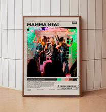 Mamma Mia! Poster, Phyllida Lloyd, Minimalist Movie Poster, Vintage Retro Art1