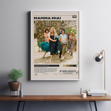 Mamma Mia! Poster, Phyllida Lloyd, Minimalist Movie Poster, Vintage Retro Art2