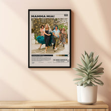 Mamma Mia! Poster, Phyllida Lloyd, Minimalist Movie Poster, Vintage Retro Art Print2