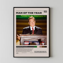 Man of the Year, Barry Levinson, Minimalist Movie Poster,Room decor
