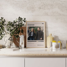 Manifest Poster, Ben Stone Wall Art, Minimalist Wall Decor, Melissa Roxburgh and Josh Dallas Series, High Quality Print 1734987636