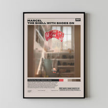 Marcel the Shell with Shoes On, Dean Fleischer Camp, Minimalist Movie Poster