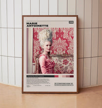 Marie Antoinette Poster, Sofia Coppola, Minimalist Movie Poster