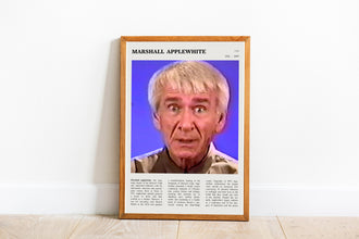 Marshall Applewhite Print religious leader Wall Art Poster Marshall Herff Applewhite Jr Poster Poster Art Gift 1704436323
