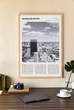 Massachusetts Wall Art  Poster Massachusetts Black White Poster  Poster Art Gift 1681282522