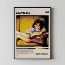 Matilda Poster, Retro Movie Minimalist Movie Poster, Vintage Retro Art
