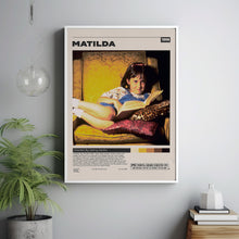 Matilda Poster, Retro Movie Minimalist Movie Poster, Vintage Retro Art