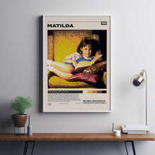 Matilda Poster, Retro Movie Minimalist Movie Poster, Vintage Retro Art