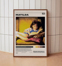 Matilda Poster, Retro Movie Minimalist Movie Poster, Vintage Retro Art