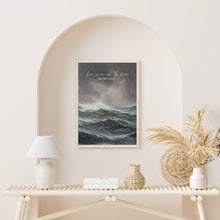 Matthew 14 22-33 Focus On Me Not The Storm Canvas Wall Art Poster Holy Modern Bible Verse Gift Watercolor Christian Boho Home Easter Print 1690259398