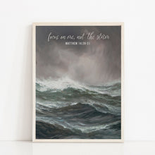 Matthew 14 22-33 Focus On Me Not The Storm Canvas Wall Art Poster Holy Modern Bible Verse Gift Watercolor Christian Boho Home Easter Print 1690259398