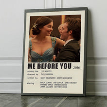 Me Before You (2016) Movie Poster Canvas Poster Minimalist Poster Art Print Gifts for Lover Mural Painting Home Decoration 1754663378