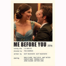 Me Before You (2016) Movie Poster Canvas Poster Minimalist Poster Art Print Gifts for Lover Mural Painting Home Decoration 1754663378