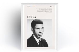 Medgar Evers Poster Wall Art Quote Black Activist Civil Rights  Poster Art Gift 1565715833 8380