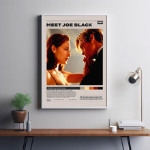 Meet Joe Black, Martin Brest, Minimalist Movie Poster, Room decor